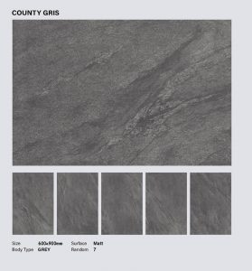 County Gris - Matt Surface